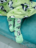 Green Pandas Socks
