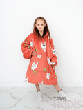 Bunnies Blanket Hoodie for Kids