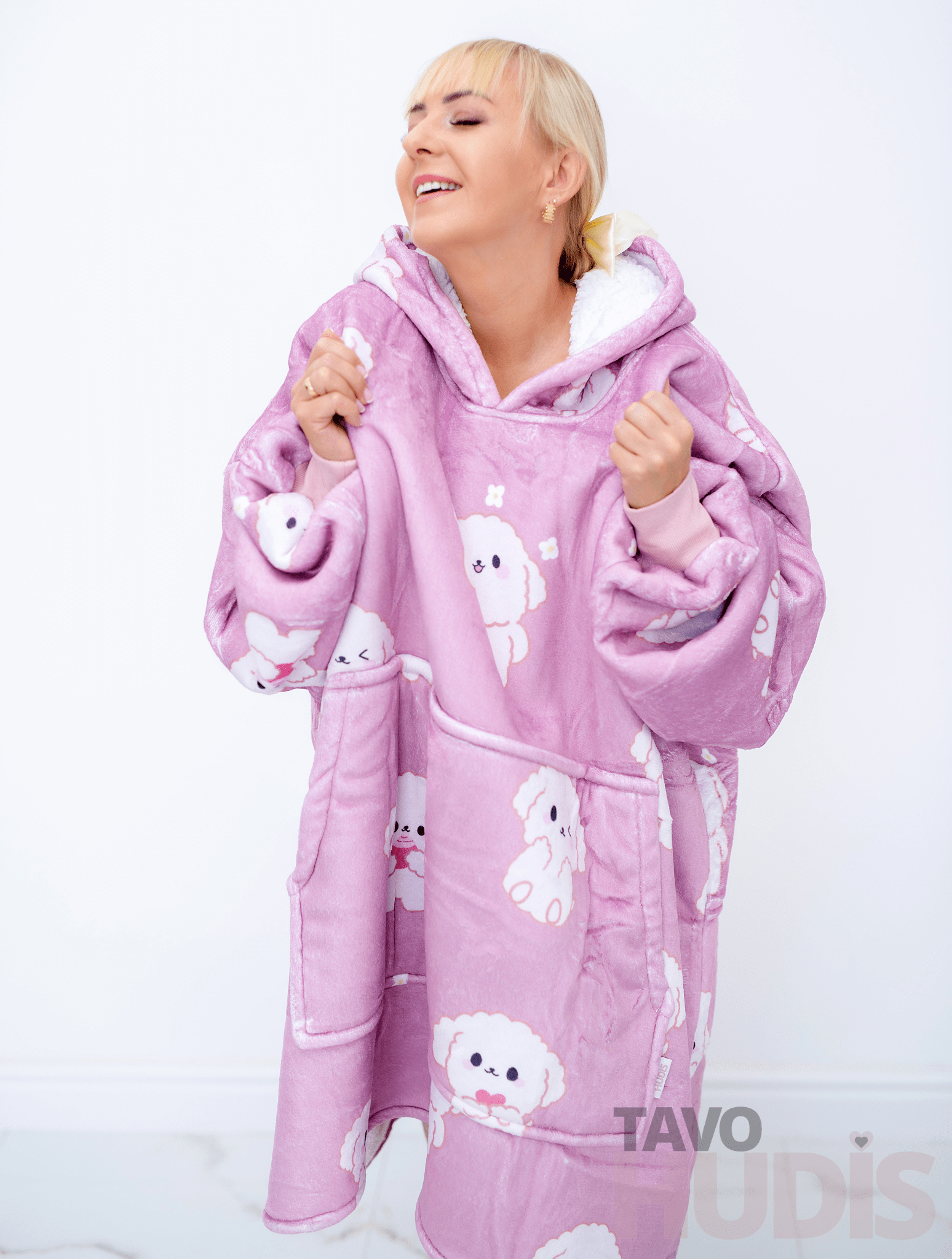 Bichons Blanket Hoodie