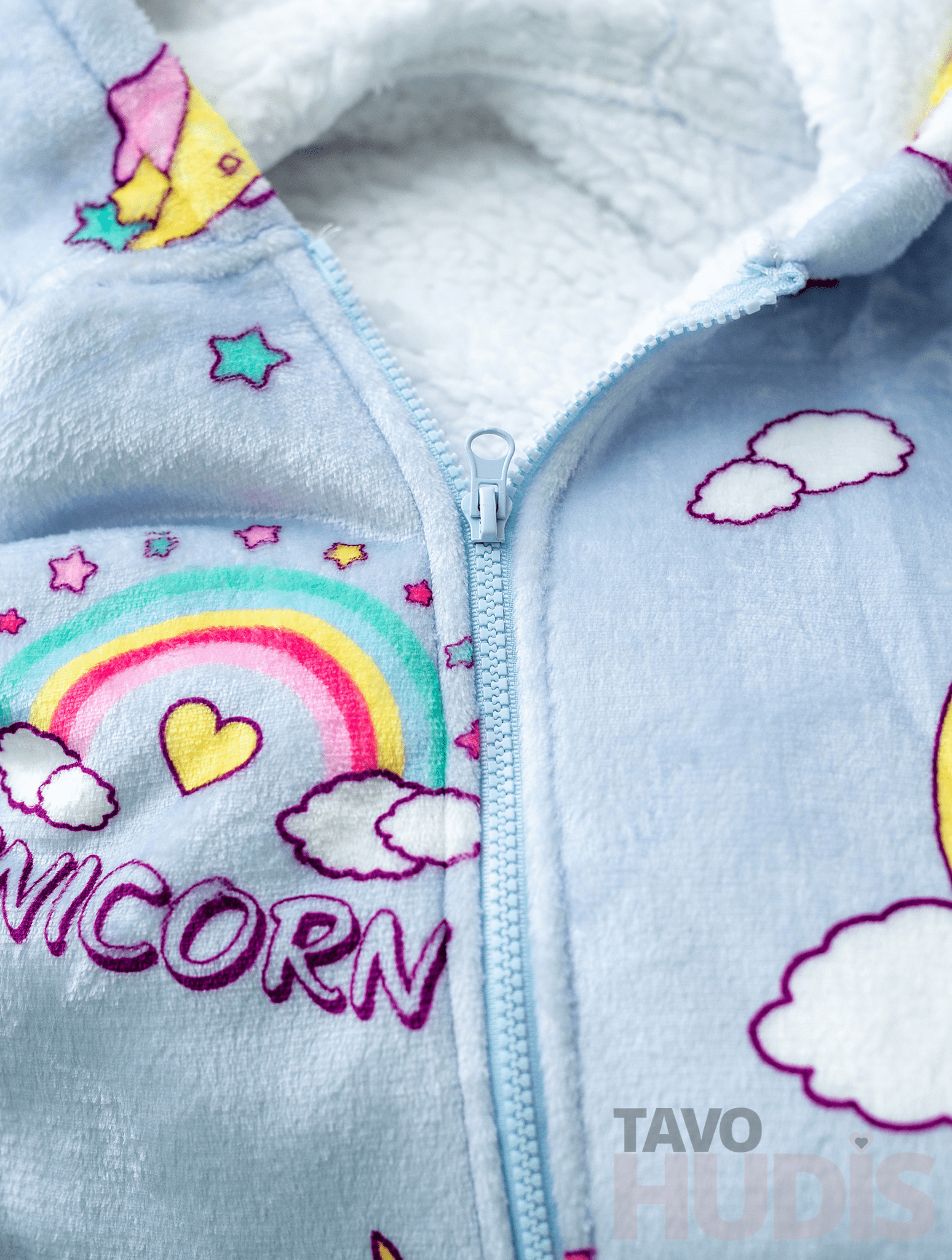 Unicorns Blanket Hoodie for Kids