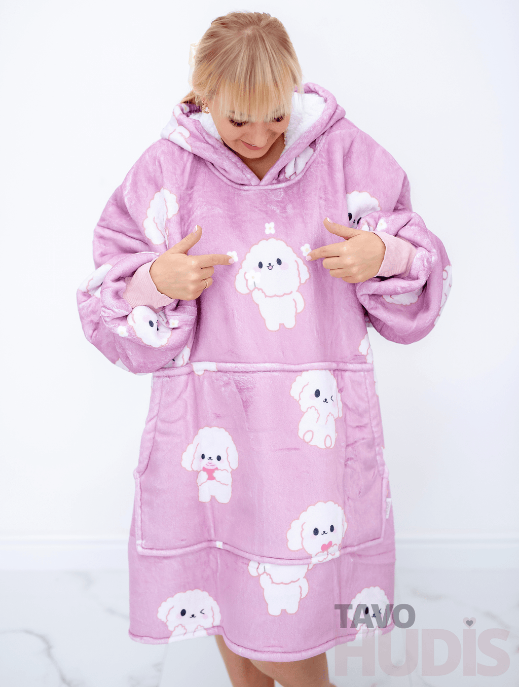 Bichons Blanket Hoodie